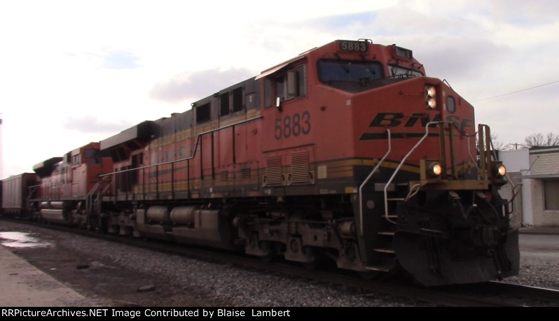 BNSF coal train